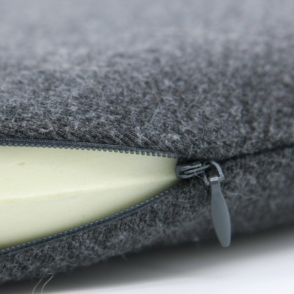Круглая подушка на сиденье татами в стиле MUJI - Дышащая, однотонная, с завязками для офисного стула