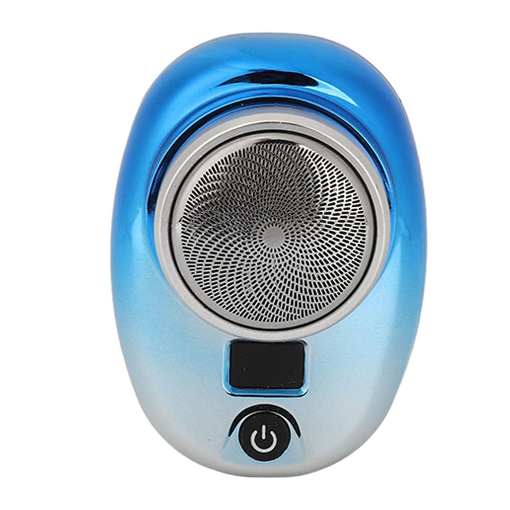 Electric Beard Trimmer Cordless Mini USB Rechargeable LED Display Waterproof Beard Clipper for Men