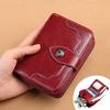 Wallets for Women Short Hot Sale Retro Genuine Leather Wallet