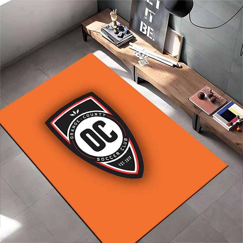 Orange County Soccer Club suitable as a non-slip mat for the living room or bedroom sofa