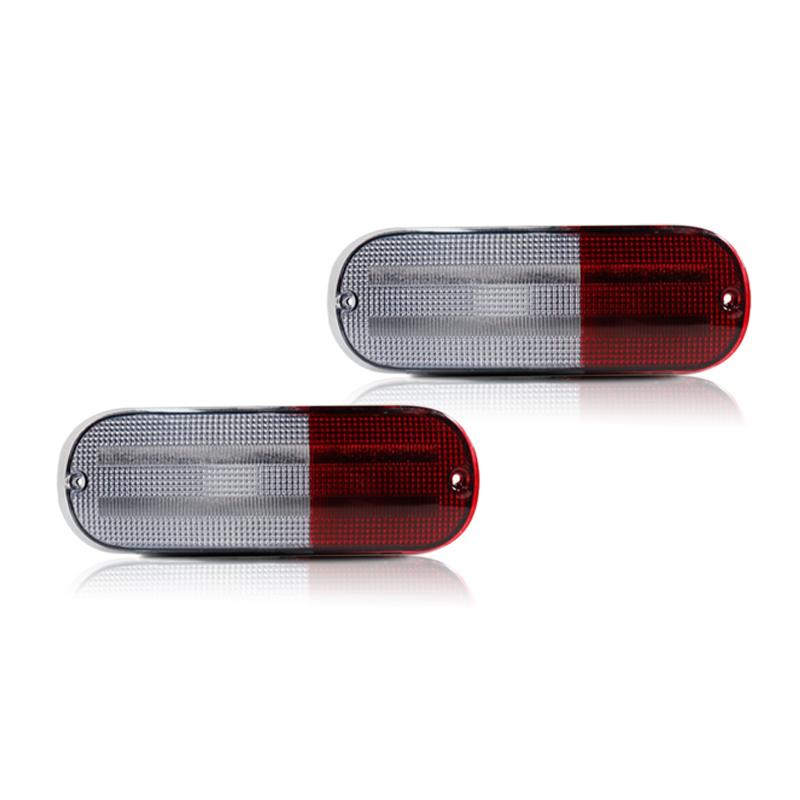 Car Rear Bumper Reflector Light Backup Reverse Light Housings For 2001 2002 2003 2004 2005 Chrysler PT Cruiser, No Bulb / Socket