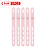 Cable Organiser Reusable Silicone Cable Ties Desk Winder Wire Management Clips for Earphone USB Cord Mouse Home Office Travel