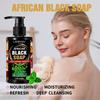 Гель для душа African Black Soap 200 мл - Глубокое увлажнение и питание кожи тела, ровный тон кожи - Легкая формула, подходит для всех типов кожи