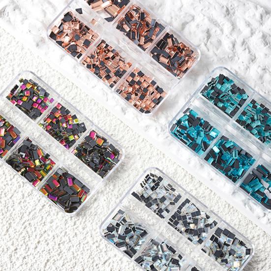 Изысканные блестящие стразы для ногтей DIY Craft Nail Beauty