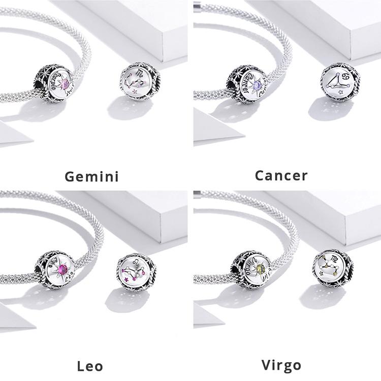 Набор бусин со знаками Зодиака для творчества