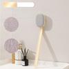Exfoliating Bath Shower Brush With Long Handle Reusable Back Scrubber Brush Bathroom Body Brush Deep Cleaning Durable Body Brush