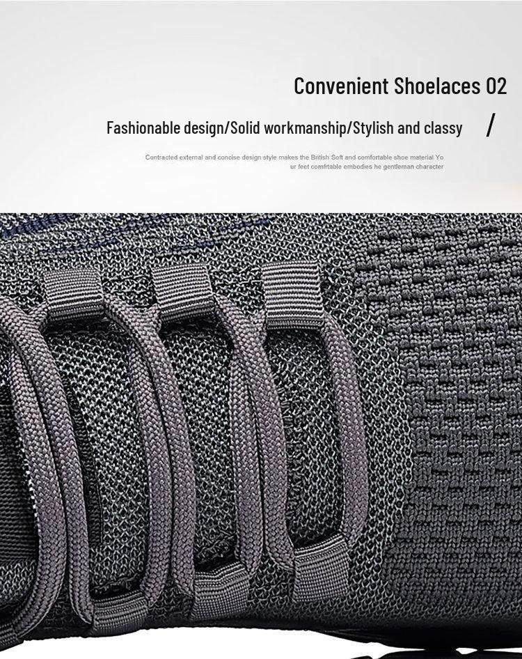 Мужские повседневные слипоны из дышащей сетки Flyknit