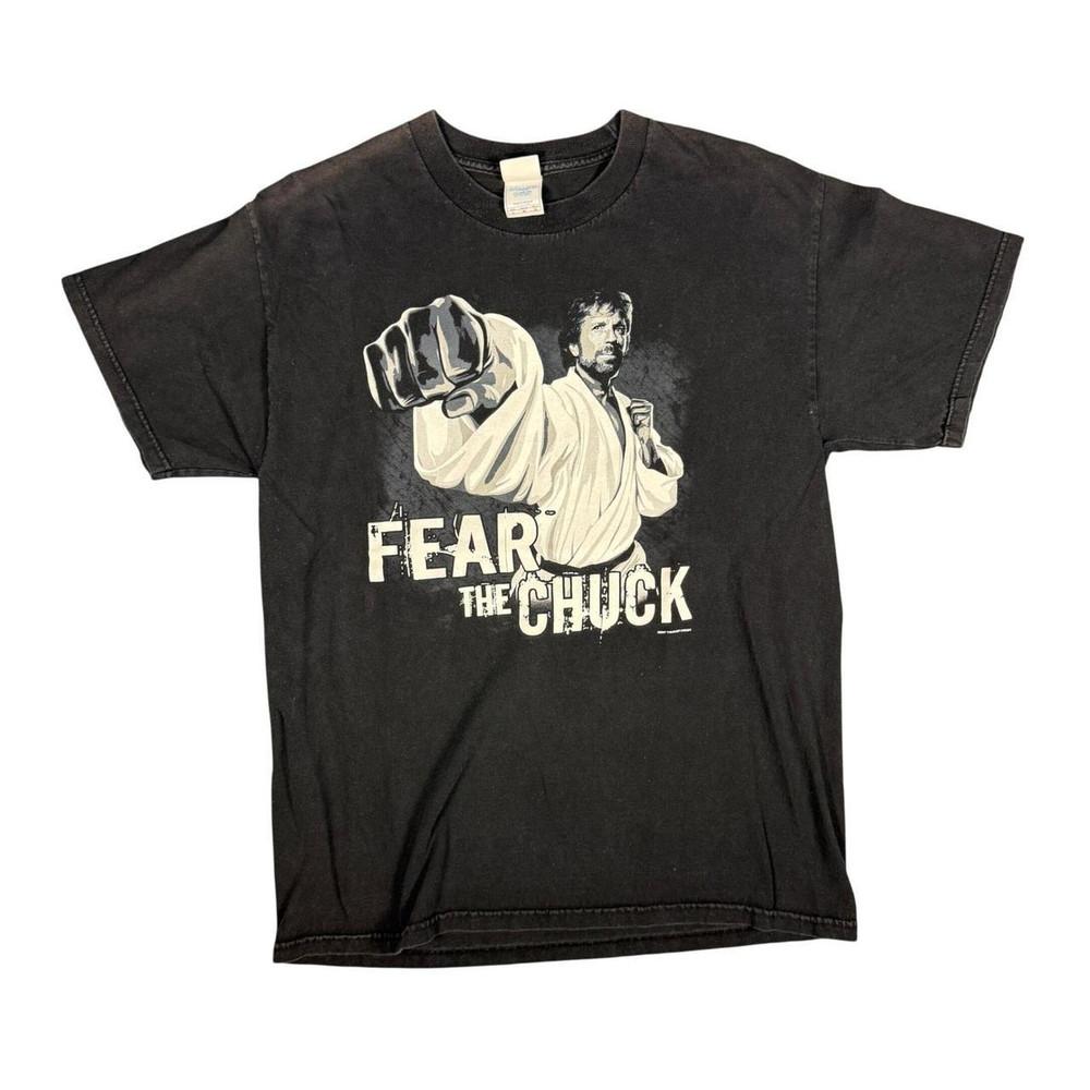 19402026 Chuck Norris Fear the Chuck Shirt For Men and Women S5XL NZ1740 Unisex T-Shirt