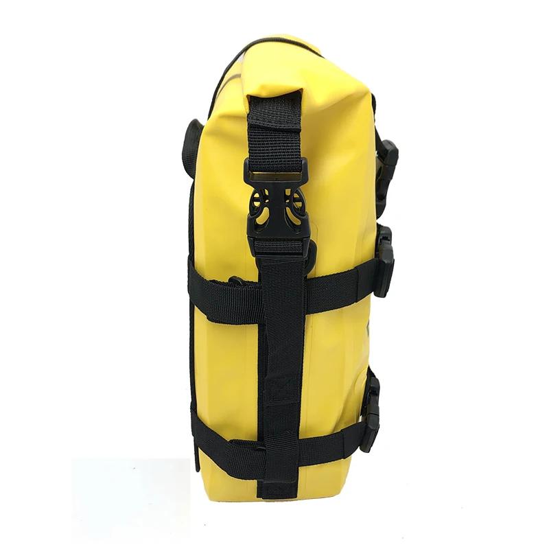 1/2PCS Motorcycle Bumpers Bag Waterproof 5L-8L Motorcycle Side Frame Bag Motorcycle Crash Bar Bag Universal Tools Storage Bag