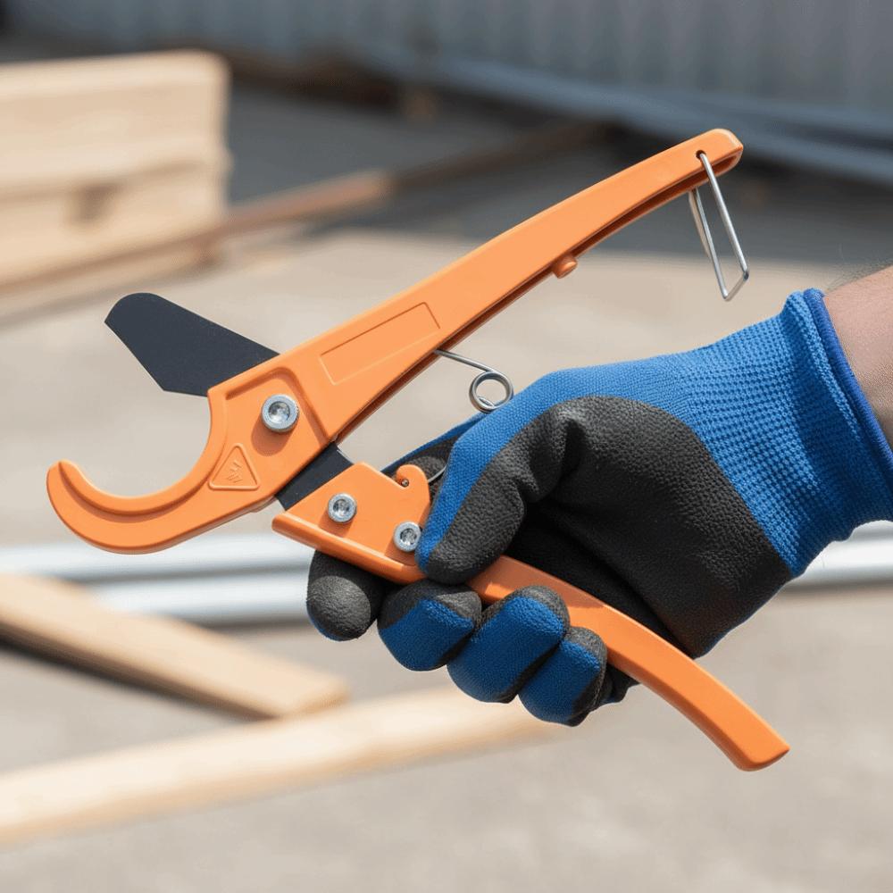 Easy Grip Pipe Cutter Precision Cut Multi-Functional Shears Plumbing Cutting Tool Home Use
