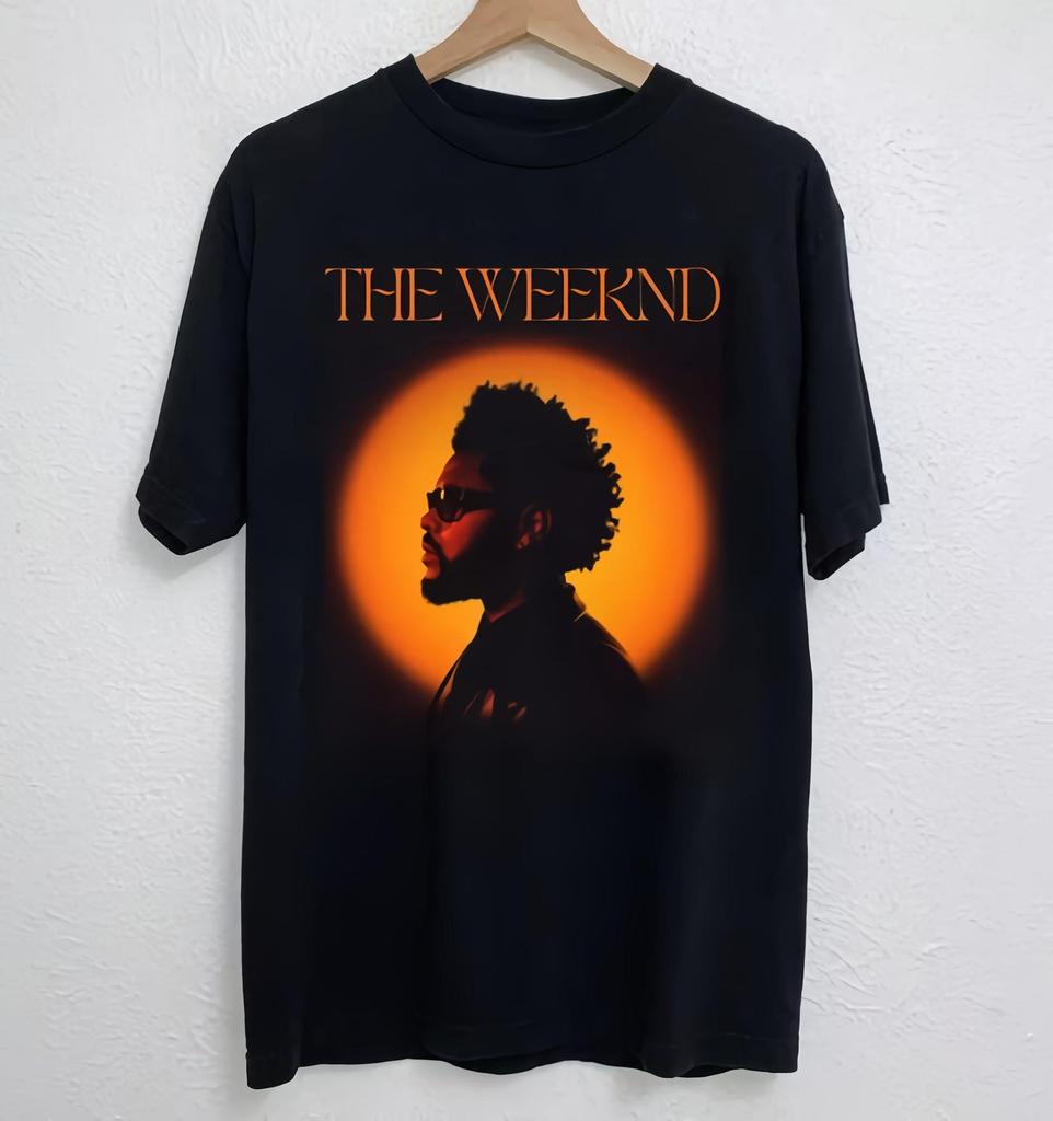 The Weeknd Shirt Black T shirt Size S-4X Casual