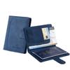 PU Leather Passport Cover Case Holder with ID Credit Card Slot Card Document Pocket Wallet for Travel Passport Sleeve