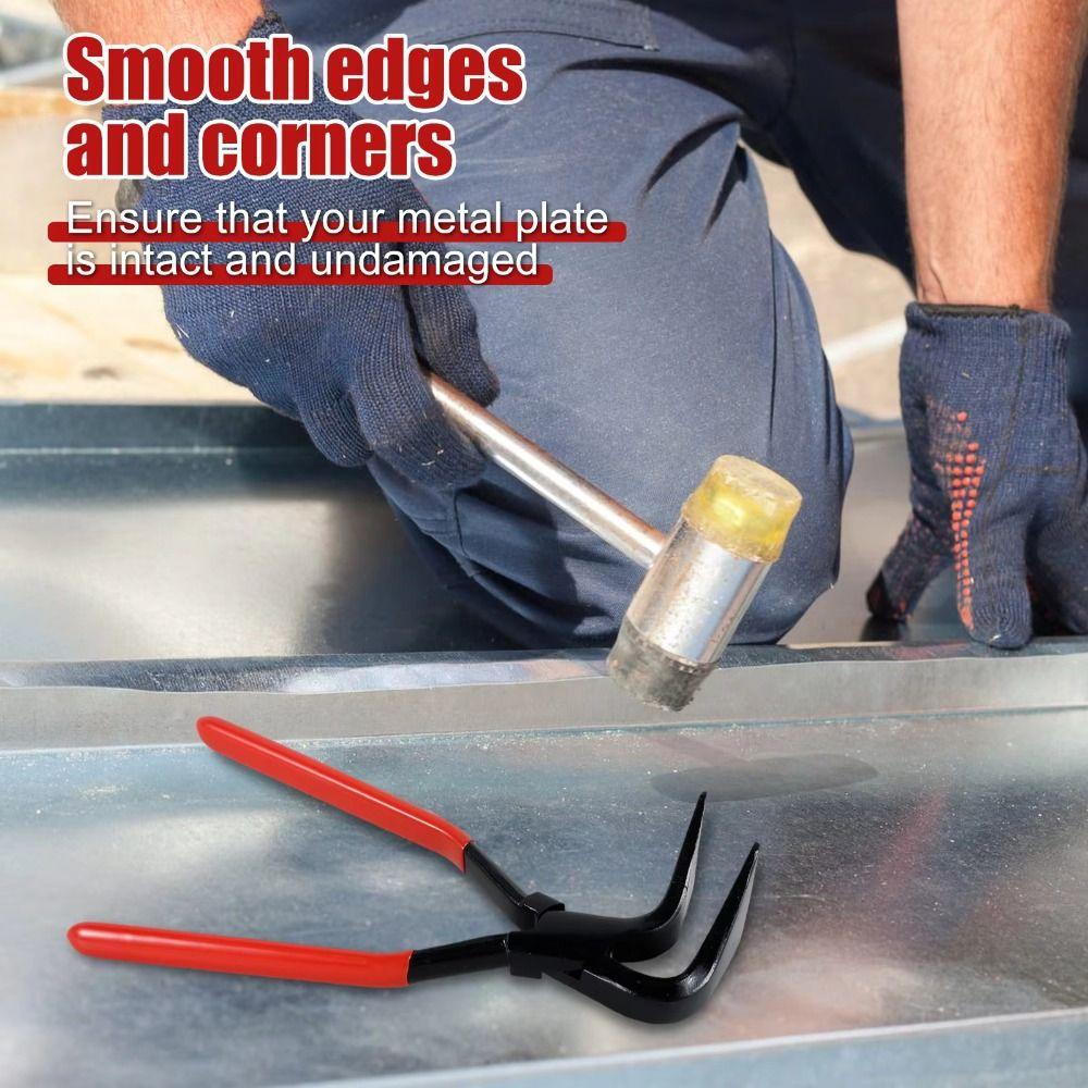 45° 90° 180° Sheet Bending Pliers Multi-Angle Jaw Non-slip Handle Metal Sheet Bender Flat Jaw Straight Jaw Metal Shaping Tools