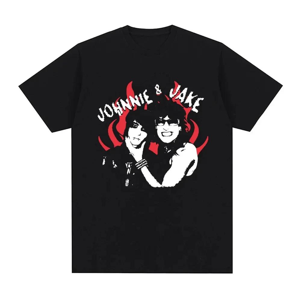 Jake Webber Johnnie Guilbert T Shirts Men Women Clothing Fashion Vintage T-shirt Short Sleeve T-shirts