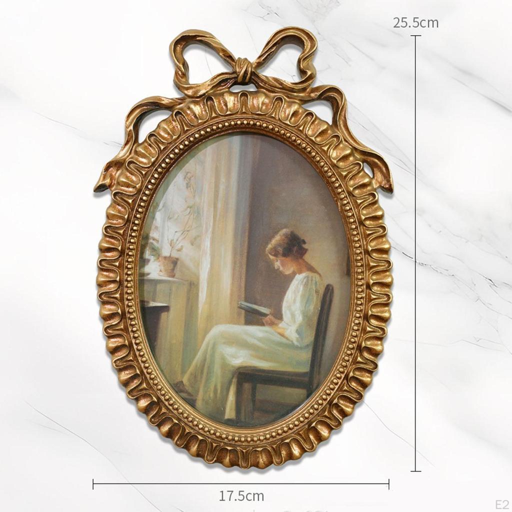 Elegant Oval Photo Frame for Home And Office Decor