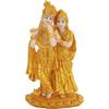 Gold Plated Radha Krishna Idol Statue Showpiece (Resin, 19 Cm X 11 Cm) - Decoration Items for Home Decor Living Room