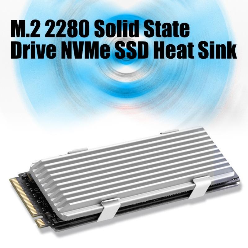 Анодированные алюминиевые радиаторы M.2 2280 SSD для улучшения теплоотвода и стабильной работы