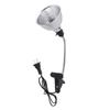Reptile Heat Lamp Fixture Adjustable Rotate Clamp for Pet Heating UVA UVB Spot Light with Switch US