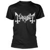 Футболка с логотипом Mayhem (потертый) S-XXL Черная футболка в стиле Black Metal Официальная футболка группы