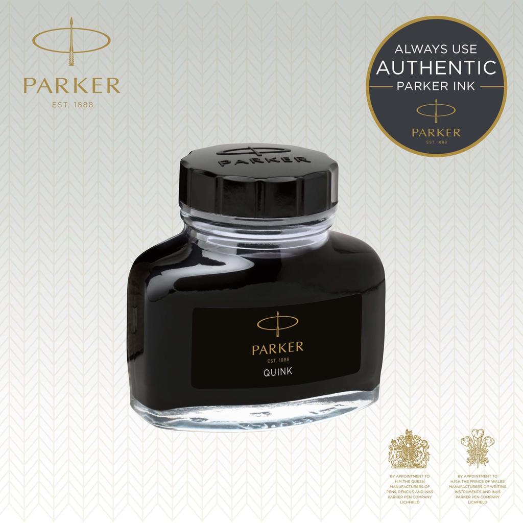 PARKER Чернила Quink Черные в бутылке S1162110 57мл Импортные (Подлинный продукт)