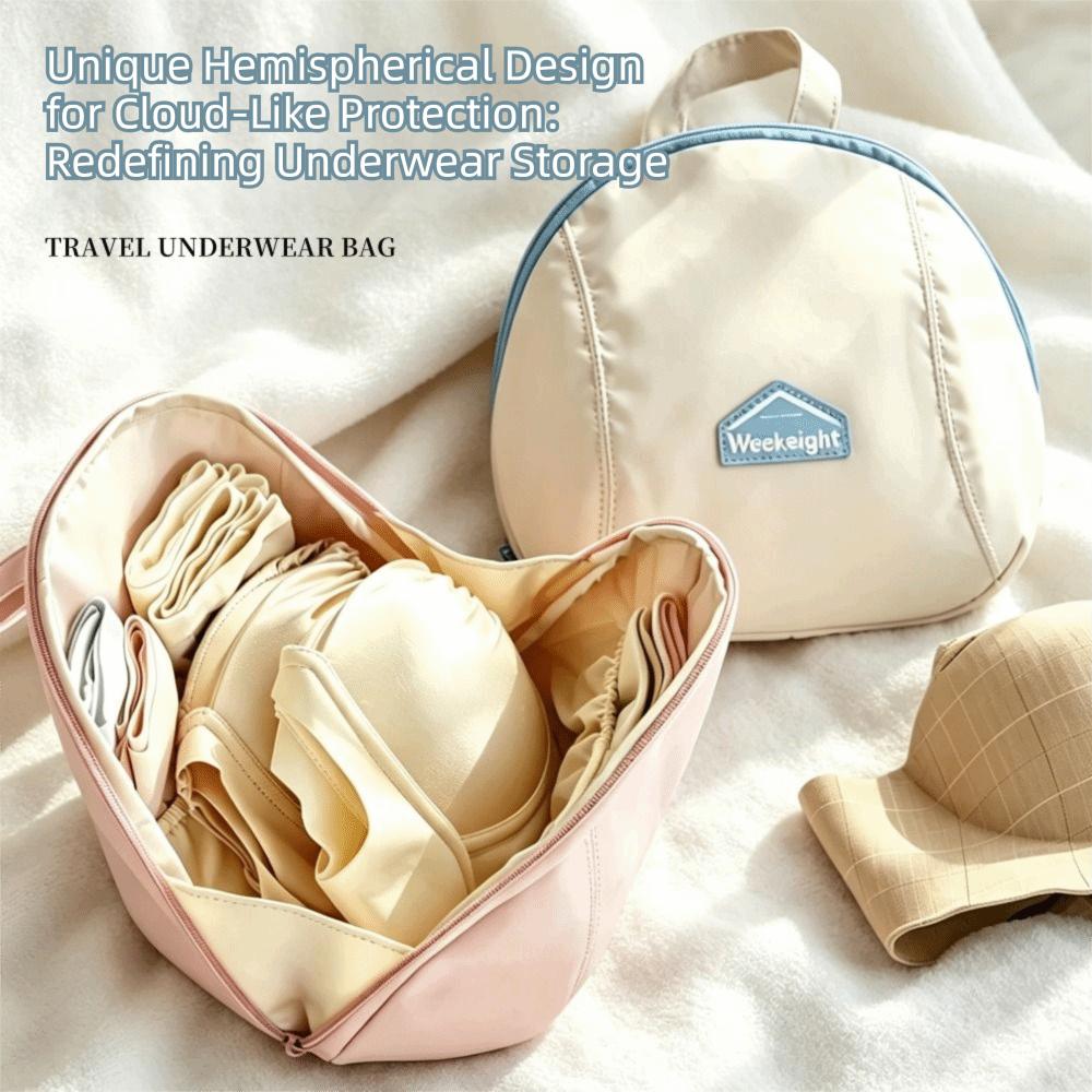 Separate Compartments Underwear Organizer Bag Underwear Travel Bag Luggage Organization
