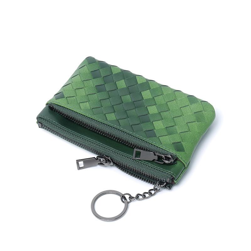 Сумка для мелочи из овчины, женская, маленькая и ультратонкая, кожаная сумка для хранения