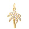 Cute Flower Butterfly Charms for Jewelry Making Supplies Animals Plants Gold Color Diy Earrings Necklace Bracelet High Quality