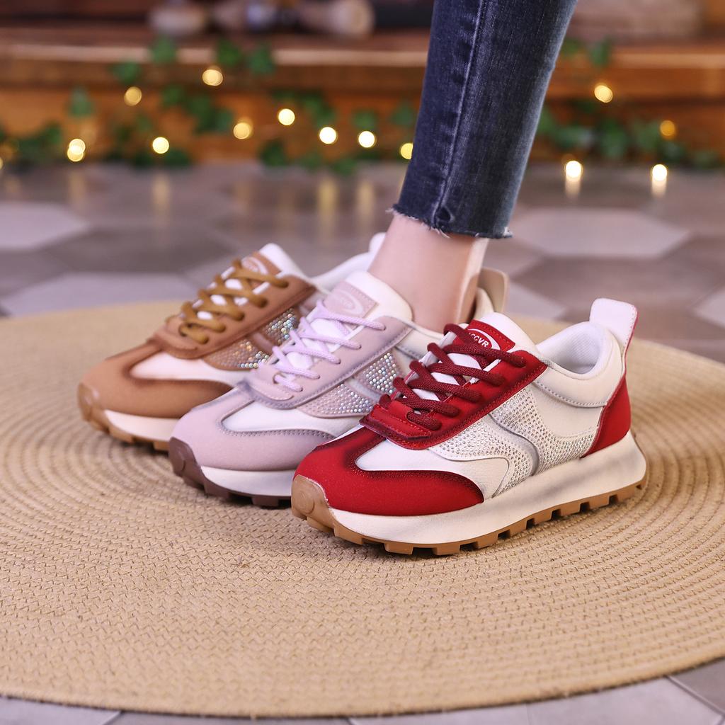 Сетчатые низкие туфли для папы женские весенние новые дышащие студенческие спортивные увеличивающие рост досуг