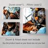 Doberman dog illustration. Bedding Duvet cover sets Duvet covers Pillowcases gifts (1 * Duvet Cover 2 * Pillowcases, without duvet insert)