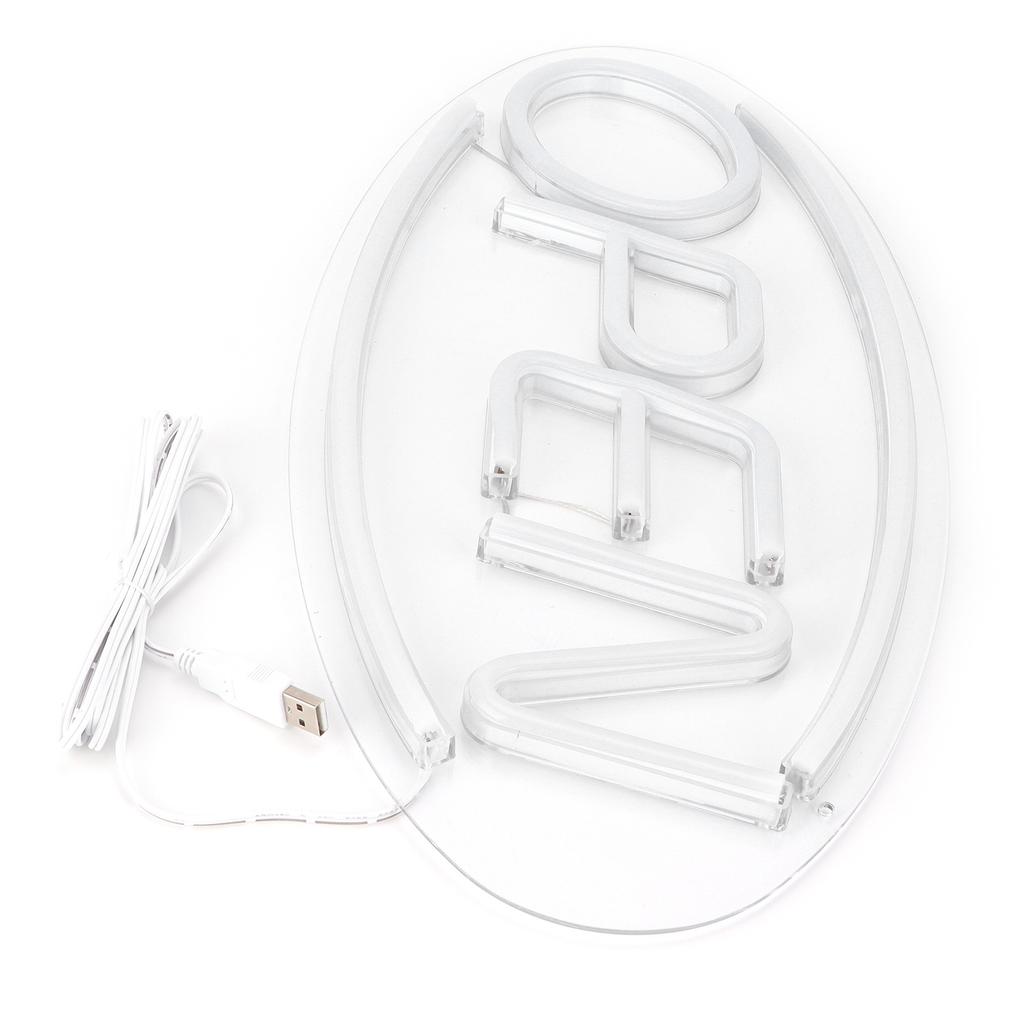 Светодиодный неоновый свет с питанием от USB для окон, магазинов, баров, ресторанов, дверей, декора стен