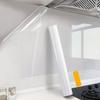Anti-static, Transparent Protective Sheet for Kitchen Walls, Waterproof, Heat-resistant, Stain-resistant, and Oil-resistant. Wall Sticker, Cupboard St