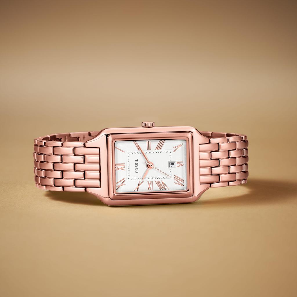 Женские наручные часы Fossil RAQUEL ES5271 Розовое золото