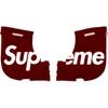 Supreme Красные ручные муфты Windstopper