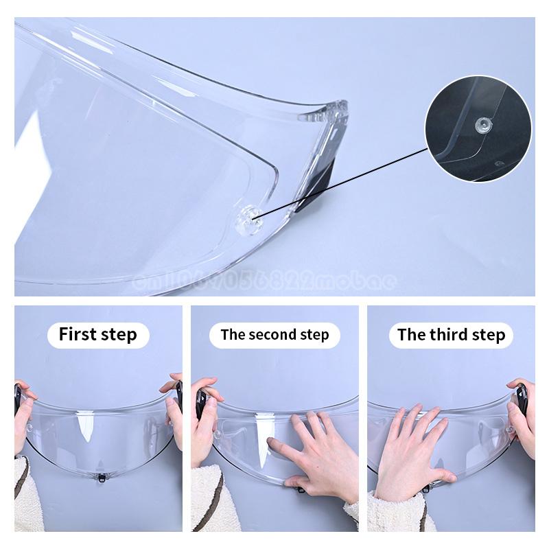 16 Colors Motorcycle Full Face Helmet Visor Lens Case for AGV PISTA GP R GP RR Corsa R Corsa RR RACE3Speed Sensors 6