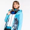 Womens/Ladies Determined Printed Insulated Waterproof Ski Jacket