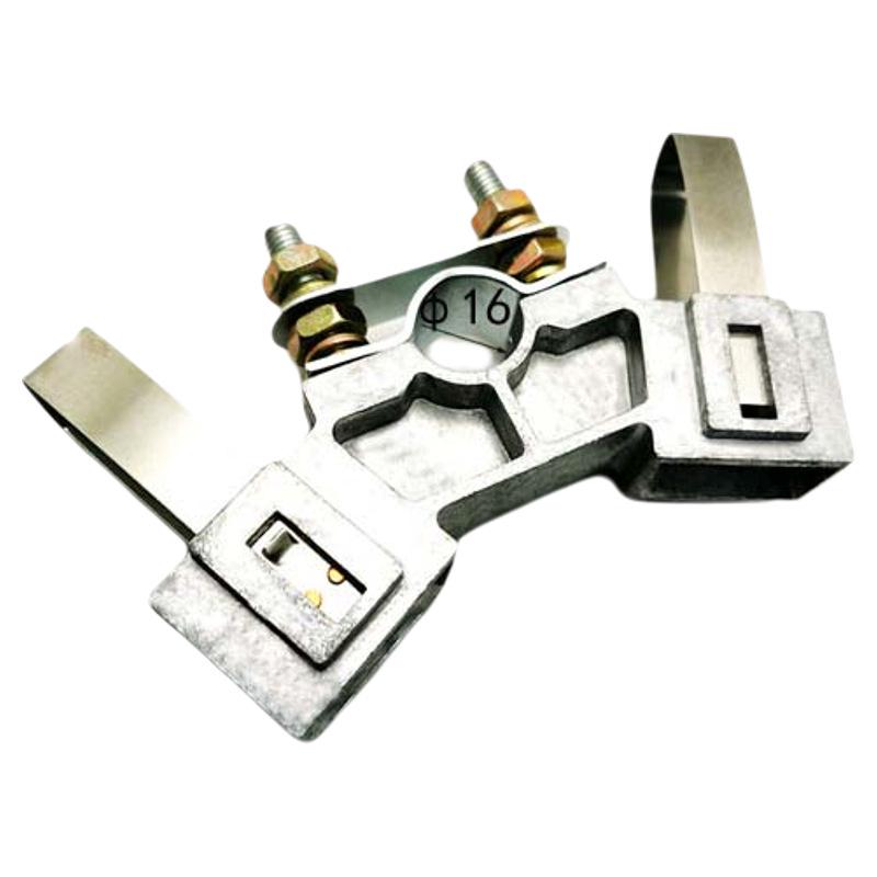 YZR J164 Generator Carbon Brush Accessory with Copper Frame and Wire Lug