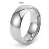 Унисекс Гладкое Вольфрамовое Обручальное Кольцо Прочные Парные Кольца Широкий Узкий Дизайн Стильные Ювелирные Изделия Подарок