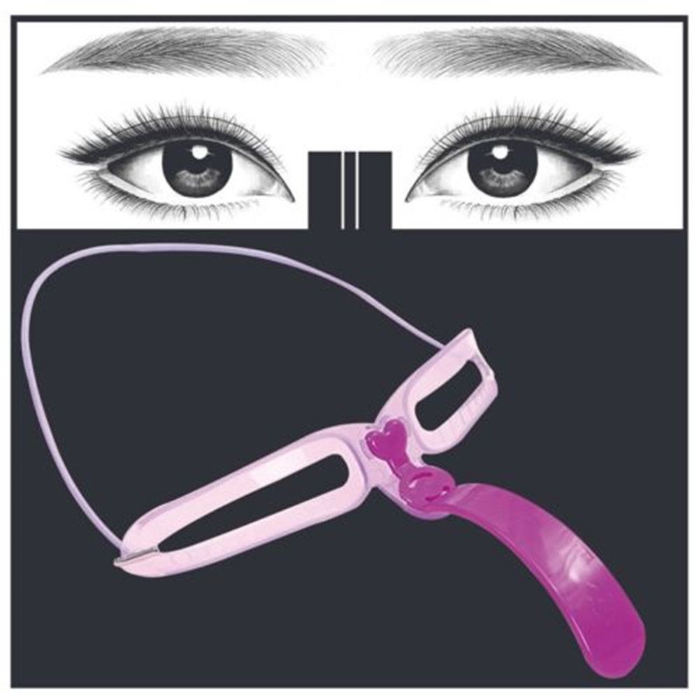 Makeup Tool Reusable Eyebrow Definition Shaping Template Brow Grooming Card Eyebrow Stencils Kit