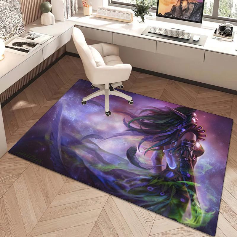 1Pc Warcraft game Rug - home decoration Carpet For Living Room Bedroom Flooring Computer Chair Area Rug
