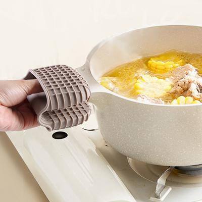 Силиконовые рукавицы для выпечки Перчатки для микроволновой печи Изоляция Антипригарные противоскользящие ручки Зажимы для мисок и кастрюль Гаджеты Кухонные инструменты для выпечки