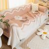 Nordic Instagram Style Anti-Scratching Cotton and Linen Sofa Towel Cover Cloth Sofa Cover Full Covered Four Seasons Universal Sofa Cushion Summer