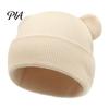 Cozy Autumn Hat Baby Winter Knitted Hat, Cute Bear Ears Knit Soft Skin Friendly Warm Skull Cap for Newborn Infant Toddler Boys Girls, 0-36 Months