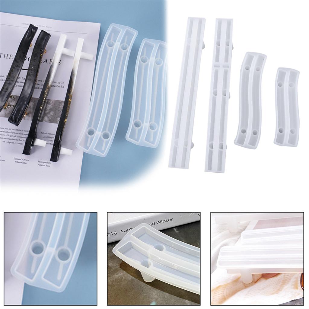 Формы для ручек для литья из смолы, силиконовые формы для ручек подносов