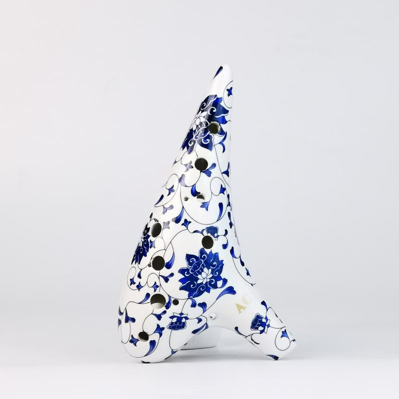 Керамическая окарина База Орф-инструменты Исцеление 12 отверстий Окарина времени Звуковая терапия Профессиональные музыкальные инструменты Аксессуары Легендарные окарины