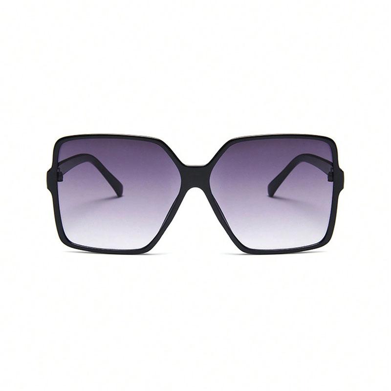 Большие квадратные солнцезащитные очки женские ретро мода бренд люкс личность градиент черные солнцезащитные очки женские уличные очки оculos