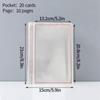 A5 Kpop Photocard Holder Binding Photo Cards Holder In Polaroid Album Book 3 Inches Heart Photo Card School Stationery Binder