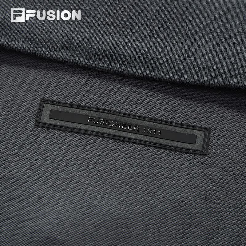 Fila Fusion Мужская вязаная футболка-поло с коротким рукавом