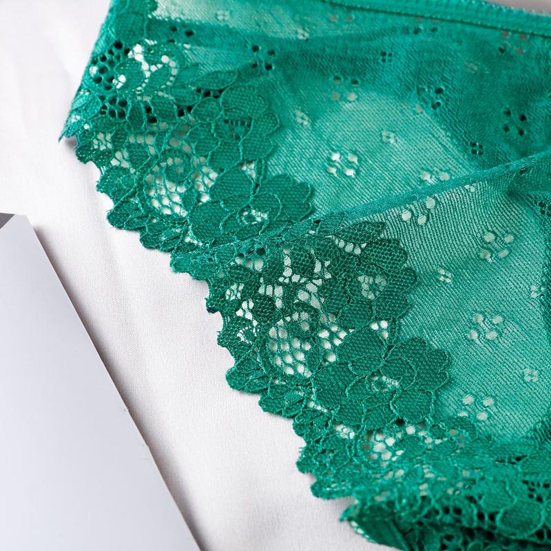 Sexy Lace Women's Panties Transparent Seamless Female Underwear Low-Waist Elasticity Briefs for Ladies Ice Silk Soft Lingerie