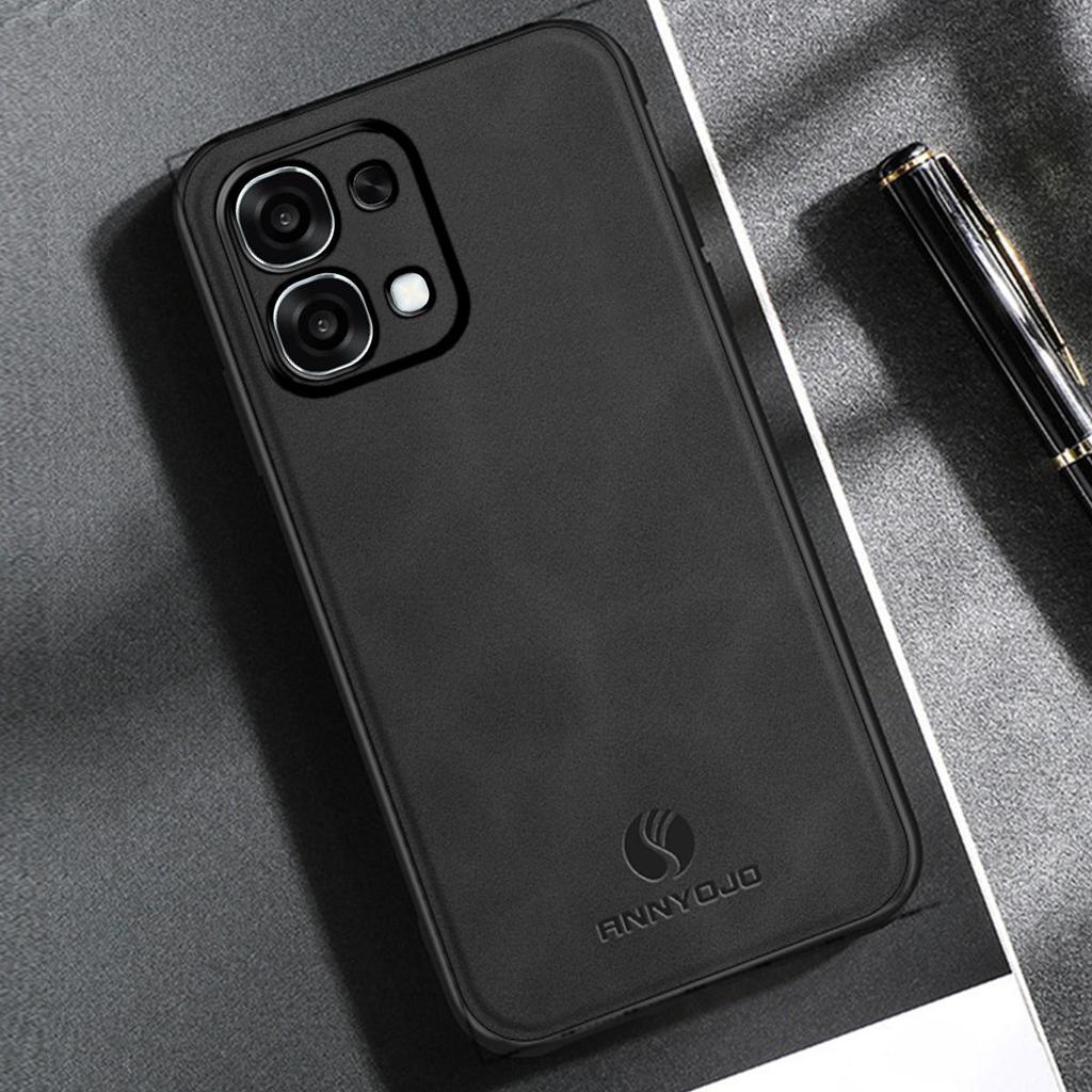 Премиальный TPU чехол с текстурой под замшу для OPPO A6 Pro 4G/5G, противоударный, мягкая TPU крышка