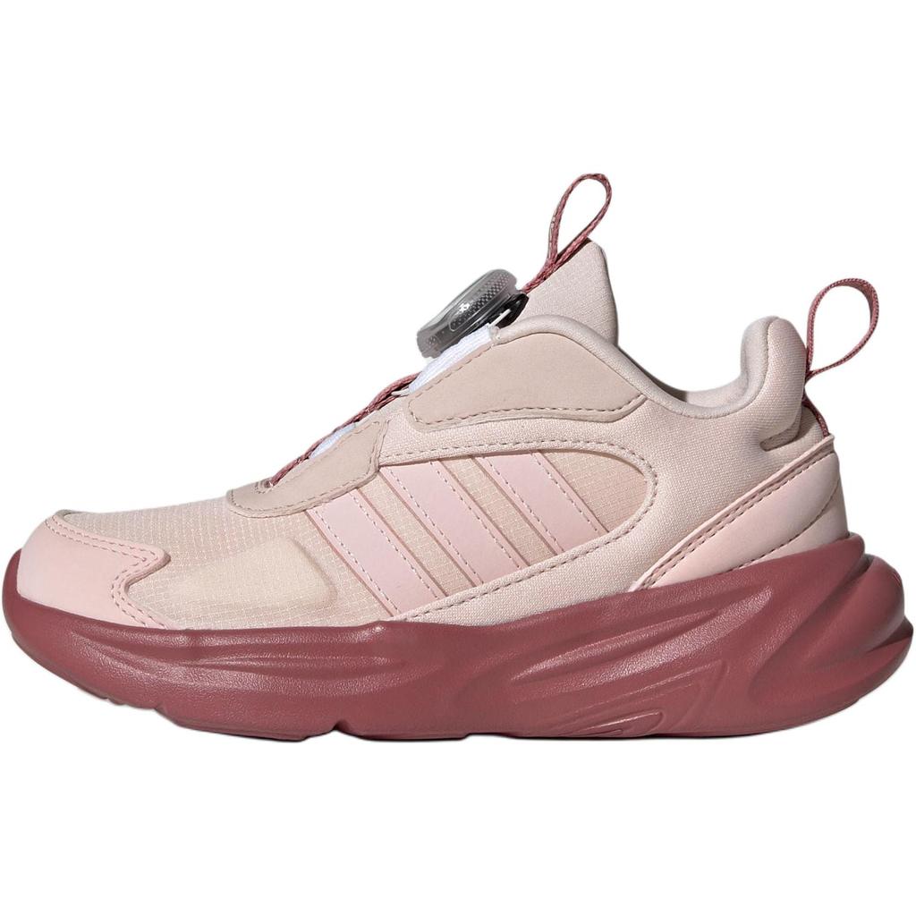 Adidas Ozelle Boa Comfortable Versatile Durable Low-Top Kids Casual Shoes Kids Casual Shoes Pink IH2493